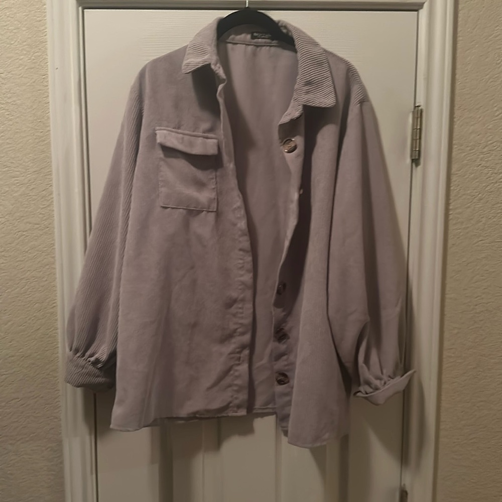 Nasty Gal Corduroy Button Down